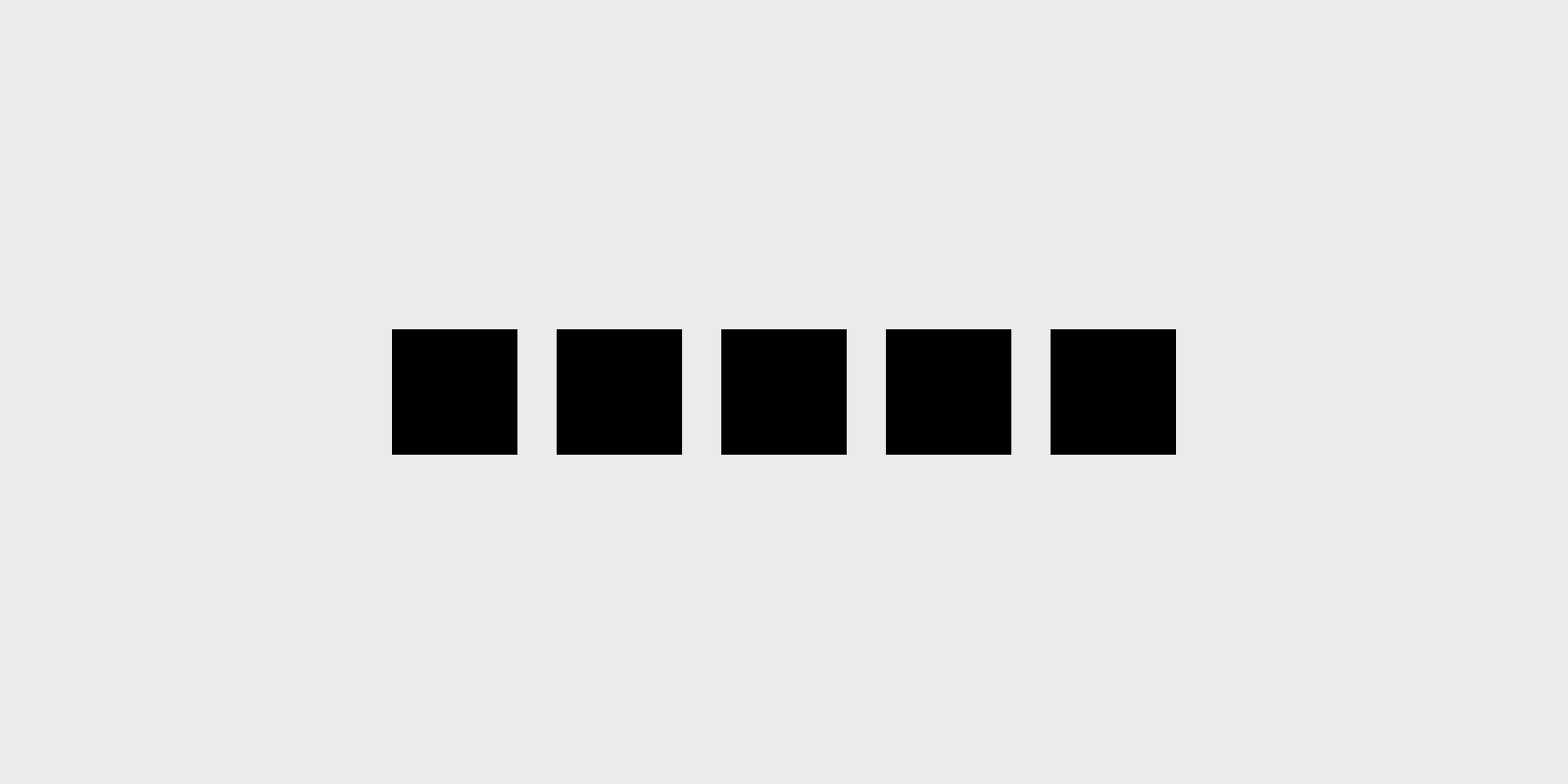 Animation showing squares in different hierarchy configurations