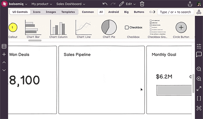 Try Balsamiq Cloud for free